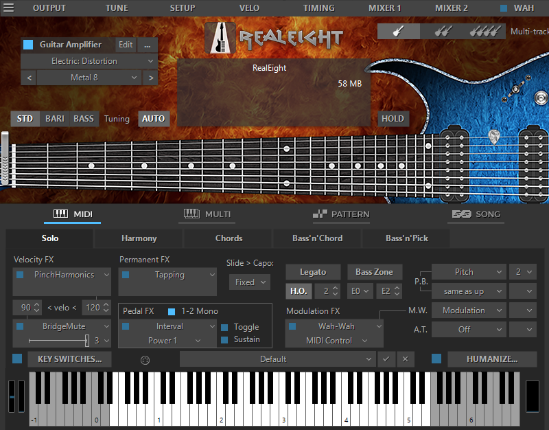 经典金属吉他音源 | MusicLab RealEight 6 v6.1.0.7549 WIN版-VST云