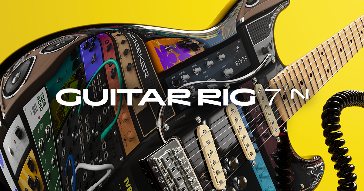 专业吉他效果器 | Native Instruments Guitar Rig 7 Pro v7.0.2 WIN&MAC-VST云