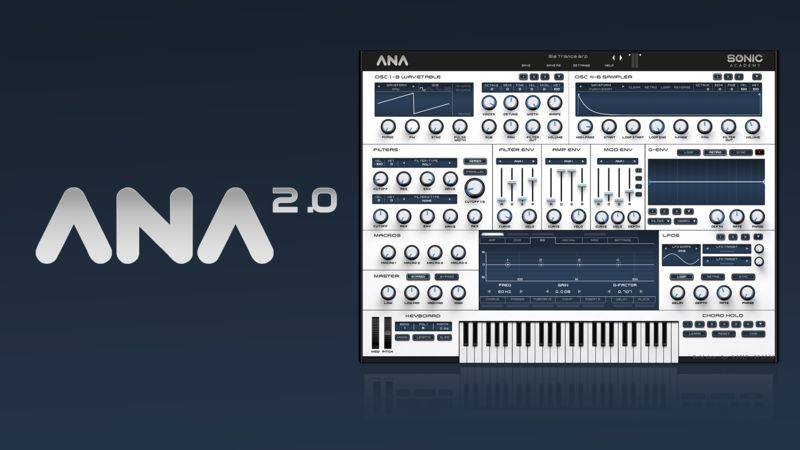 电子合成器 | Sonic Academy ANA 2 v2.5.4 Regged WIN&MAC-VST云