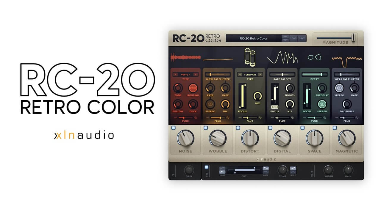 复古创意效果器 | XLN Audio RC-20 Retro Color v1.3.5.1 WIN&MAC-VST云