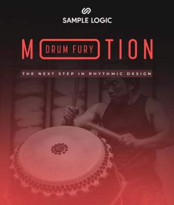 爆炸的红色大鼓节奏音色库 | Sample Logic DRUM FURY MOTION KONTAKT-VST云