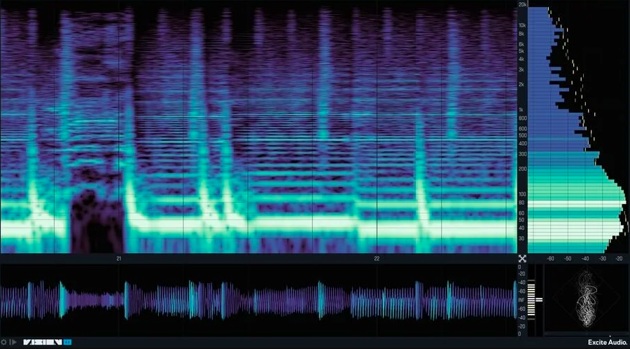 音频分析插件 | Excite Audio VISION 4X v1.2.2 WIN&MAC U2B-VST云
