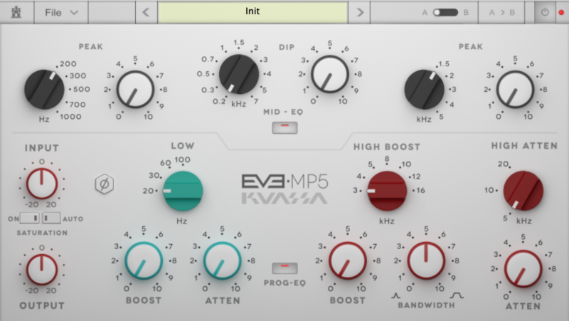 EQP1A模拟均衡插件 | Kuassa EVE-MP5 v1.1.0 WIN版-VST云