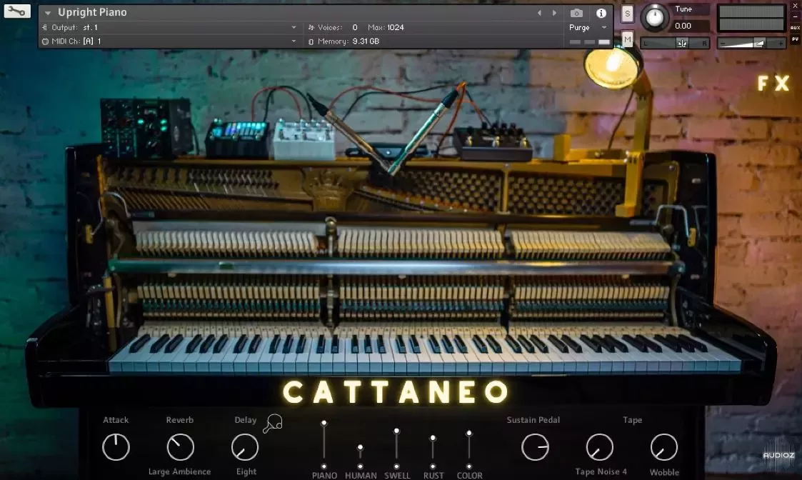 流行立式钢琴音源 | Have Audio CATTANEO Pianos Bundle KONTAKT-VST云