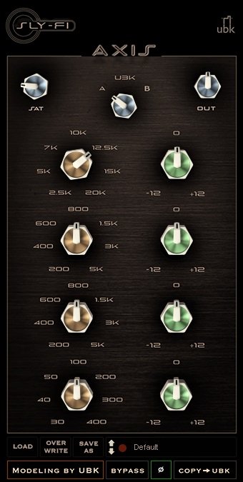 经典复刻EQ效果器 | Sly-Fi Digital Axis EQ v1.0.6 WIN版-VST云