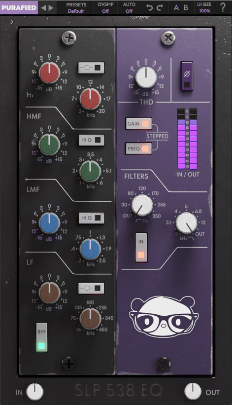 模拟建模通道条 | Purafied SLP 538 EQ v1.0.1 WIN&MAC U2B-VST云