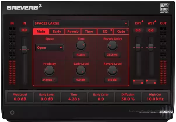 经典混响插件 | Overloud BREVERB 2 v2.1.17 WIN&MAC U2B-VST云