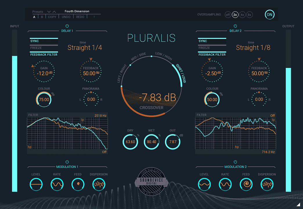 专业延迟效果器 | Soundevice Digital Pluralis v1.2 WIN版-VST云