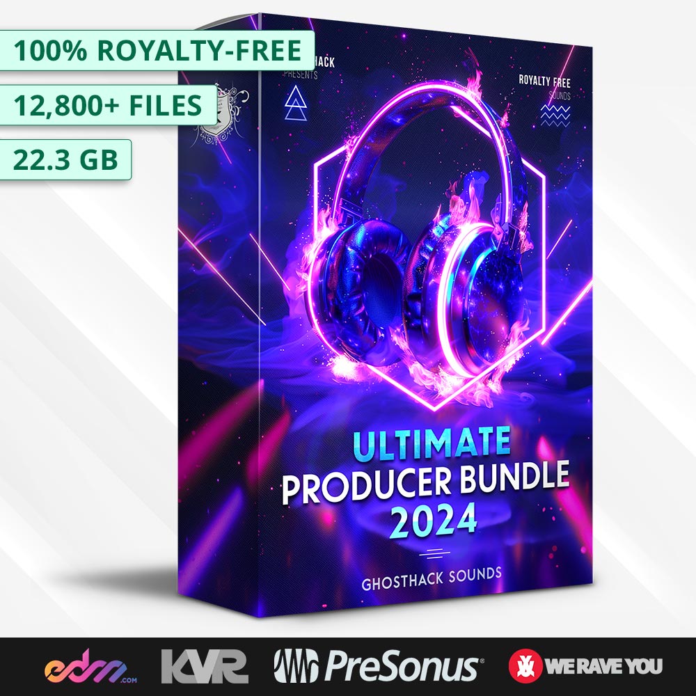 超级预设采样包 | Ghosthack Ultimate Producer Bundle 2024 MIDI&WAV&血清预设-VST云