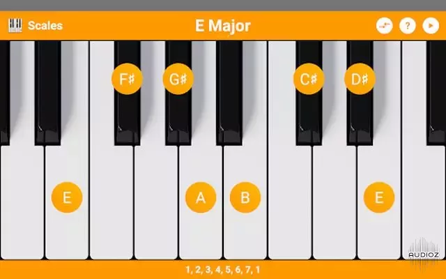 安卓虚拟钢琴 | Umito KeyChord Piano Chords/Scales Android版-VST云