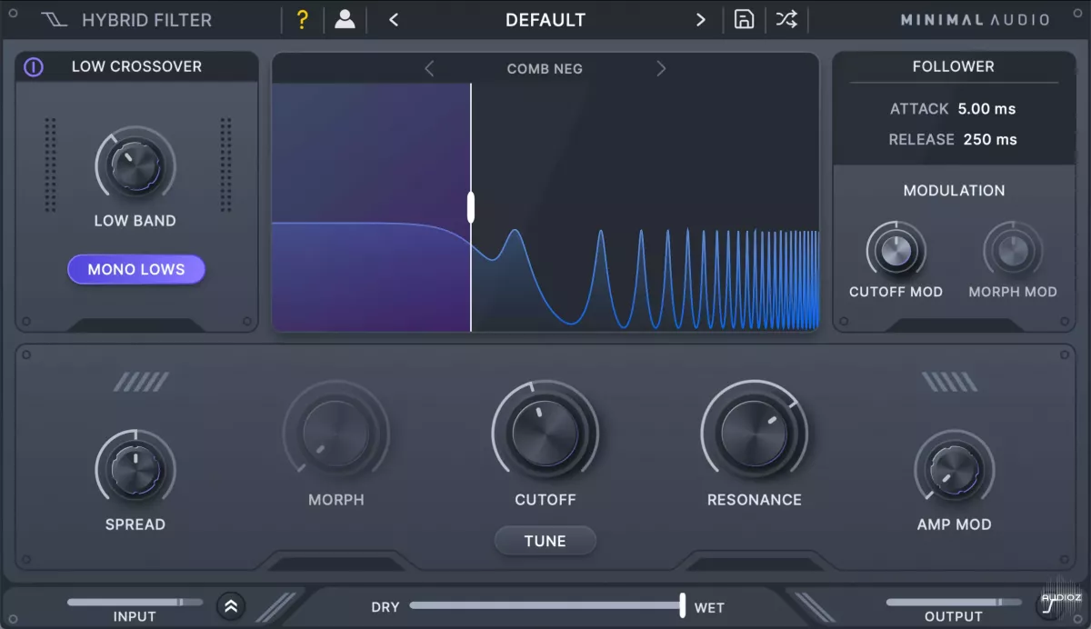 多风格滤波器 | Minimal Audio Hybrid Filter v1.1.1 WIN版-VST云