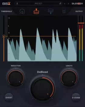 鼓组门限效果器 | Black Salt Audio Silencer v1.1.1 WIN版-VST云