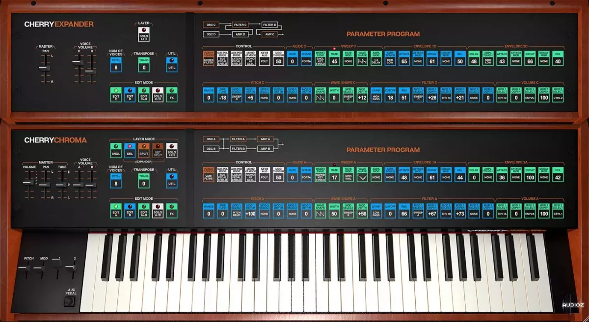 仿真合成器 | Cherry Audio Chroma v1.0.9.98 WIN版-VST云