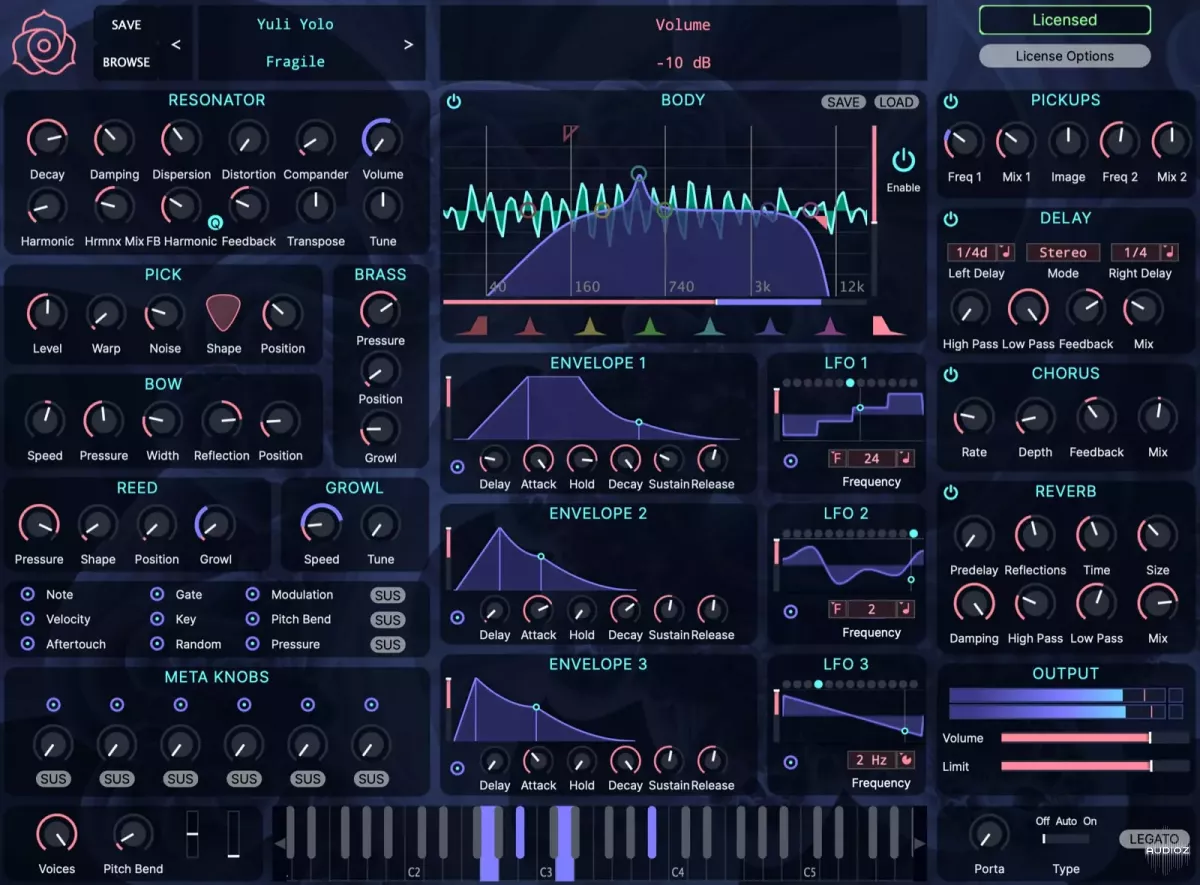 建模合成器 | Tracktion Software Outersect Modeler v1.2.3 WIN&MAC U2B（2024.07.09更新MAC版）-VST云