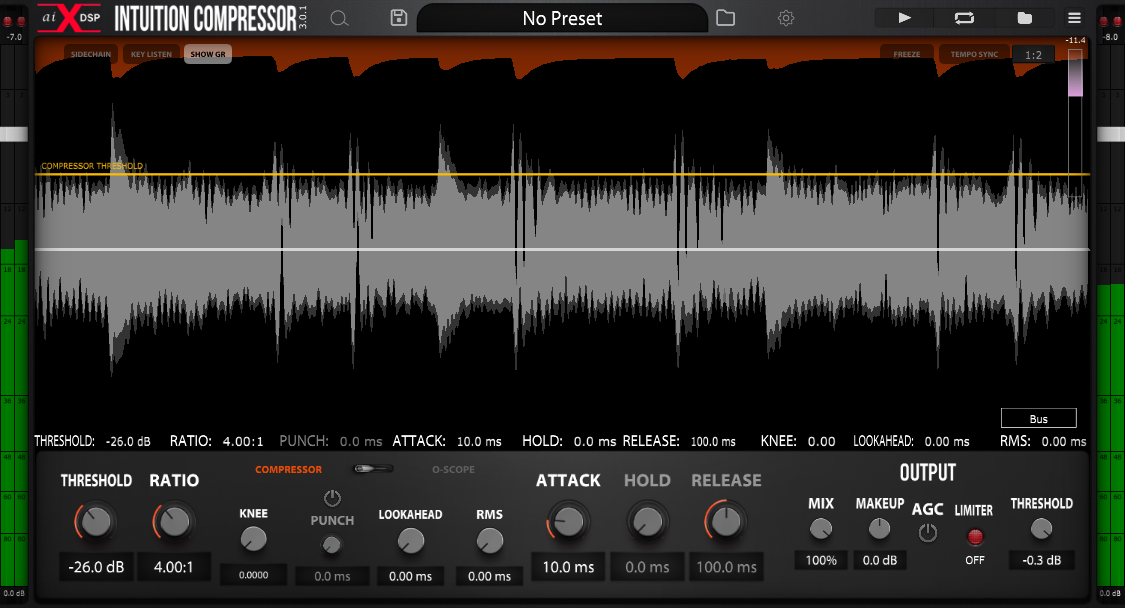 压缩效果器 | aiXdsp Intuition Compressor v3.0.5 WIN版-VST云