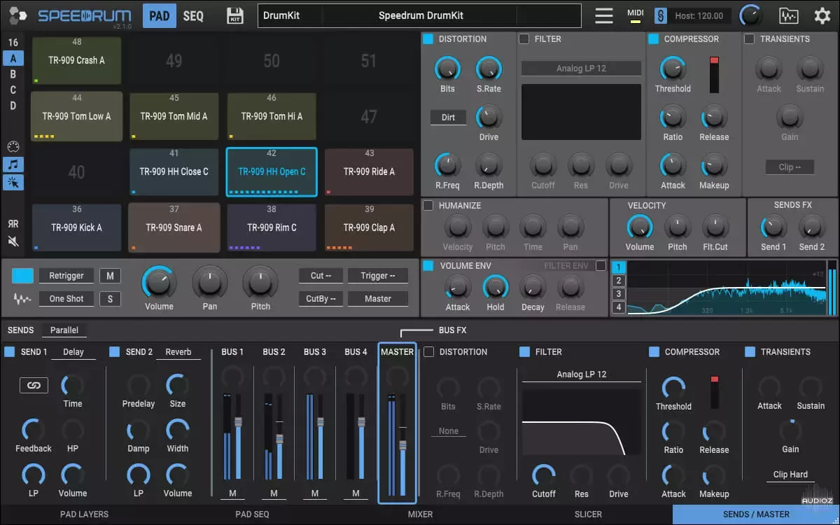 虚拟鼓机 | Apisonic Labs Speedrum v2.1.0 WIN版-VST云