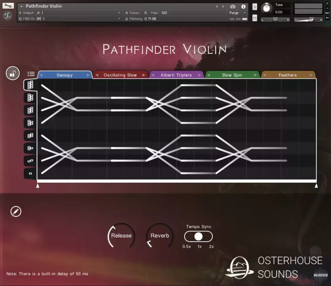 小提琴乐句自动演奏音色库 | Osterhouse Sounds Pathfinder Violin KONTAKT-VST云