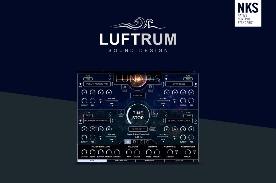 Pad铺底音色库 | Luftrum Lunaris Pads v1.5 KONTAKT-VST云