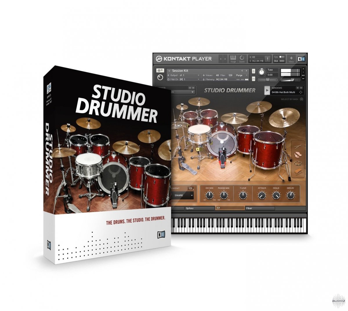 NI工作室鼓 | Native Instruments Studio Drummer v1.4.0 KONTAKT-VST云