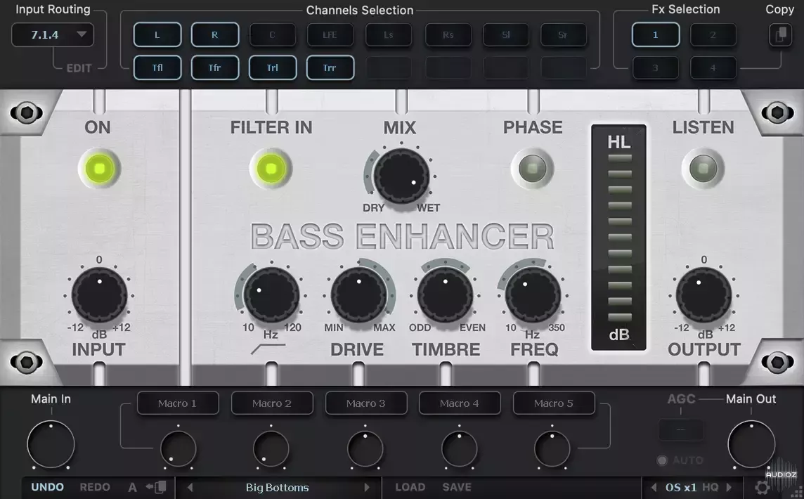 低音强化效果器 | Red Rock Sound Bass Enhancer v2.0.3 WIN版-VST云