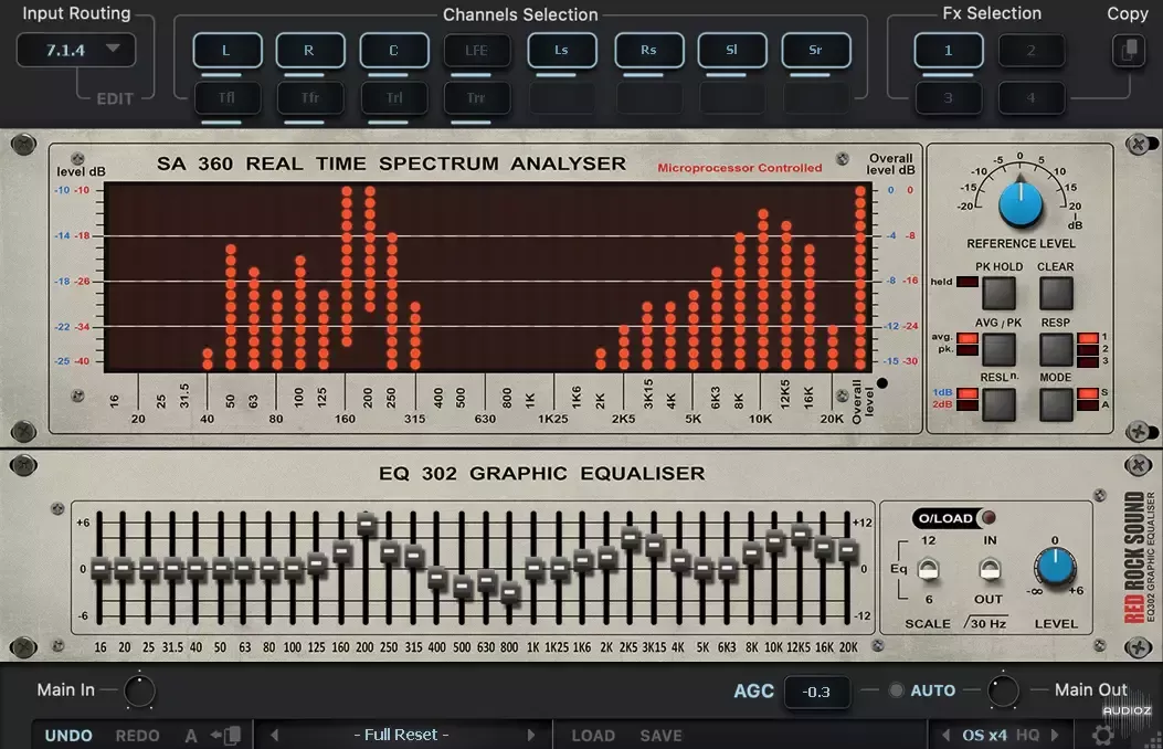 经典仿真均衡器 | Red Rock Sound SA360 v1.5.2 WIN版-VST云