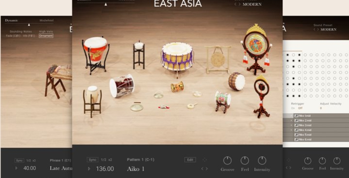 东亚民族乐器音源 | Native Instruments Spotlight Collection East Asia v1.1.2 KONTAKT-VST云