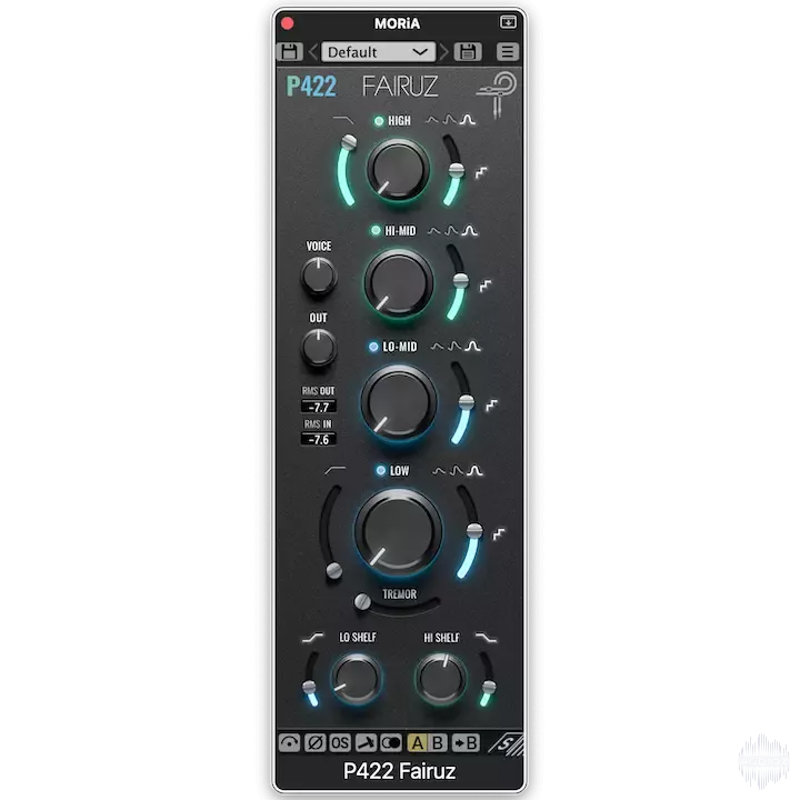 现代顶级均衡器 | Pulsar Modular P422 Fairuz v1.0.0 MAC版 U2B-VST云