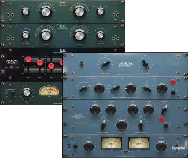 复古模拟EQ插件包 | Nomad Factory Retro EQs Bundle v2.1.0 WIN版-VST云