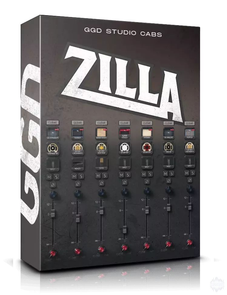 吉他箱体模拟插件 | GetGood Drums GGD Studio Cabs Zilla Edition v1.5.13 WIN版-VST云