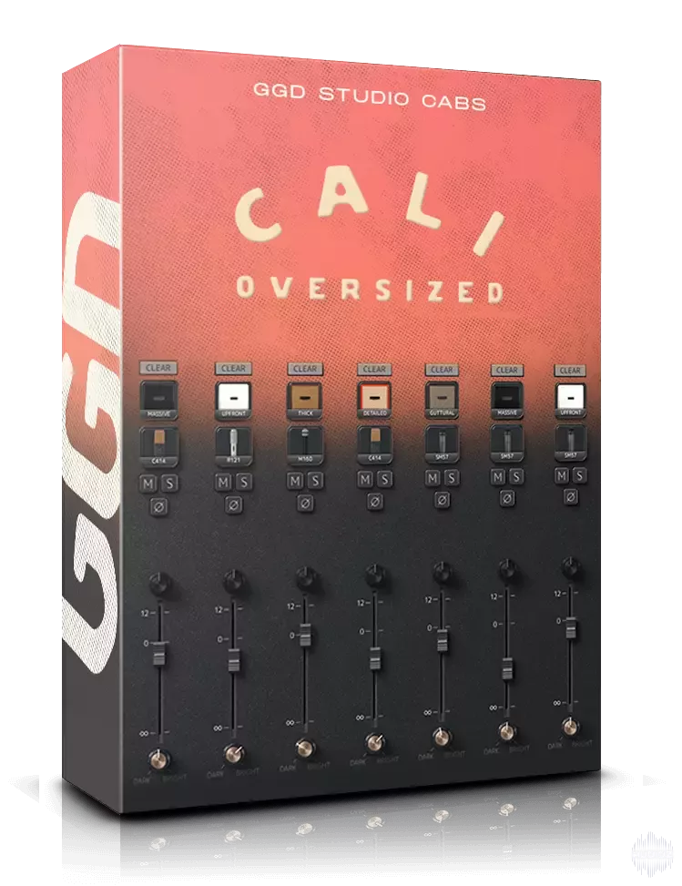 吉他箱体模拟插件 | GetGood Drums GGD Studio Cabs Cali Oversized Edition v1.5.13 WIN版-VST云