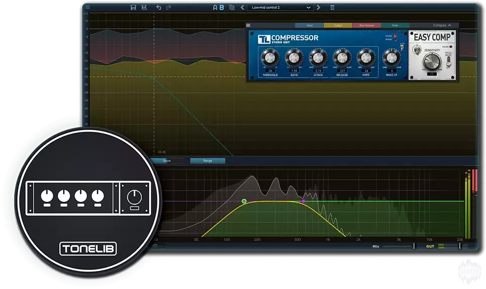 高品质压缩插件 | ToneLib MultiComp v2.0.1 WIN版-VST云