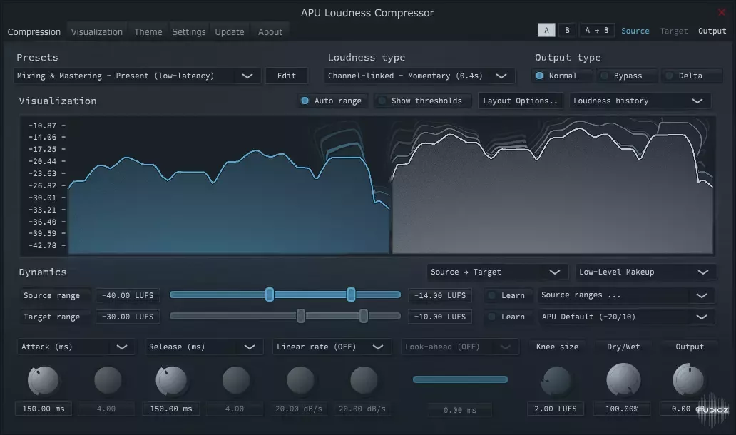 响度压缩扩展器 | APU Software APU Loudness Compressor v2.8.3 WIN版-VST云