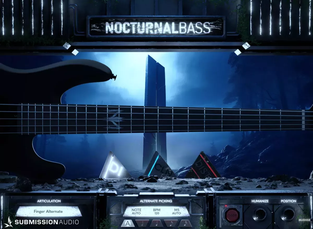 全能贝斯音源 | SubMission Audio NocturnalBass v1.0.1 KONTAKT-VST云