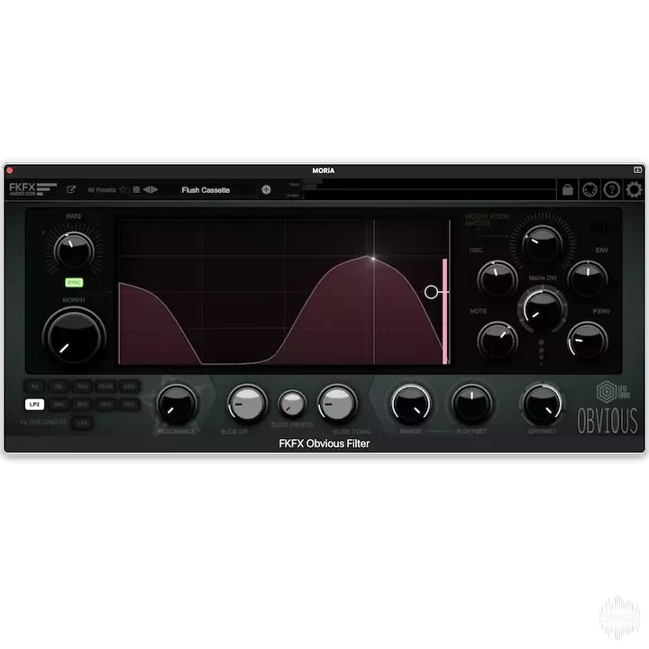 滤波器 | FKFX Audio Obvious Filter v1.9.7 MAC版 U2B-VST云