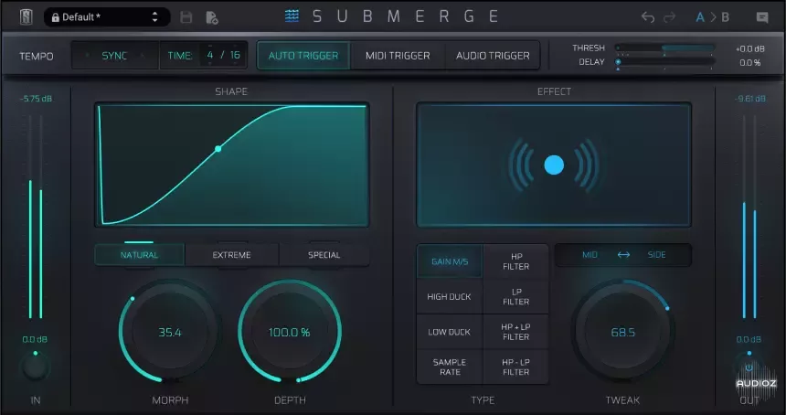 自动侧链压缩插件 | Slate Digital Submerge v1.0.1 WIN版-VST云