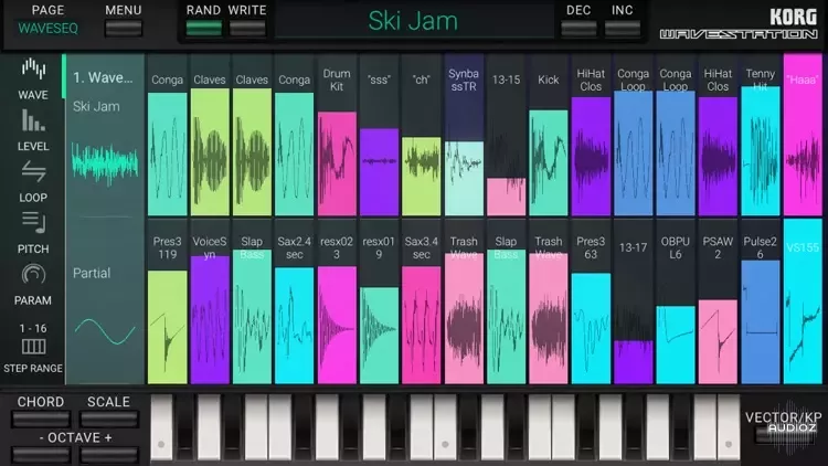 波形序列合成器 | KORG iWAVESTATION v1.1.5 for iPhone iPad iPod Touch IOS版-VST云