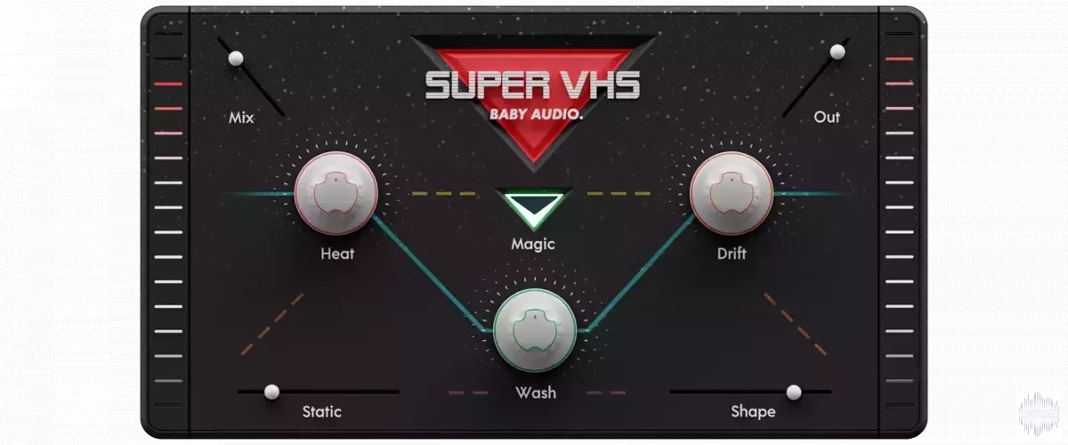 复古低保真染色插件 | Baby Audio Super VHS v1.3 WIN版-VST云