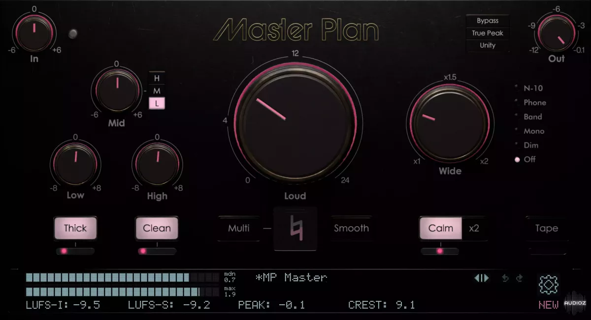 综合母带效果器 | Musik Hack Master Plan 1.5.9 WIN&MAC U2B（2024.08.04更新WIN版）-VST云