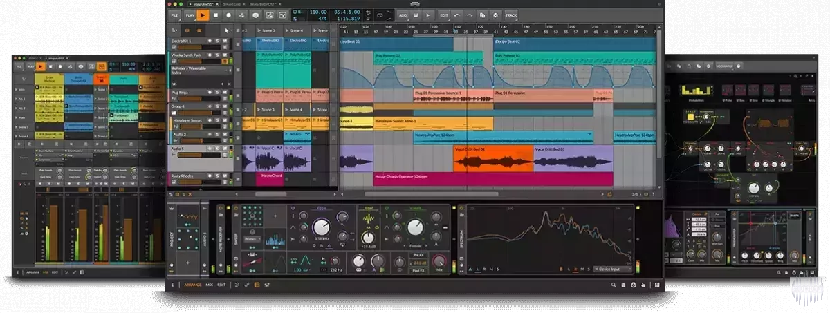 音乐制作宿主软件 | Bitwig Studio 5.2 WIN&MAC U2B-VST云