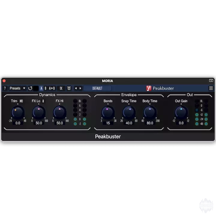 多段瞬态增强插件 | Voxengo Peakbuster v1.7 MAC版 U2B-VST云