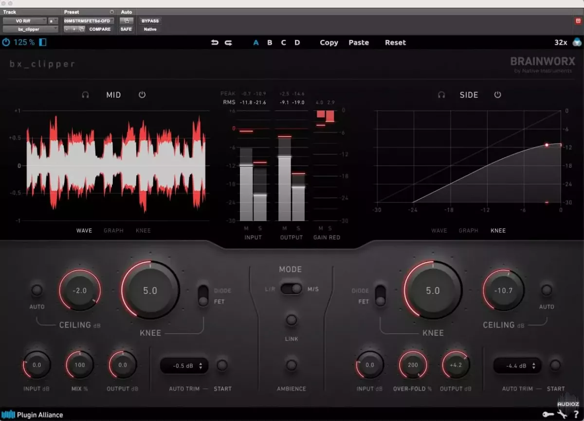 插件联盟削波插件 | Plugin Alliance Brainworx bx_clipper v1.0.1 WIN&MAC U2B（2024.10.30更新MAC版）-VST云