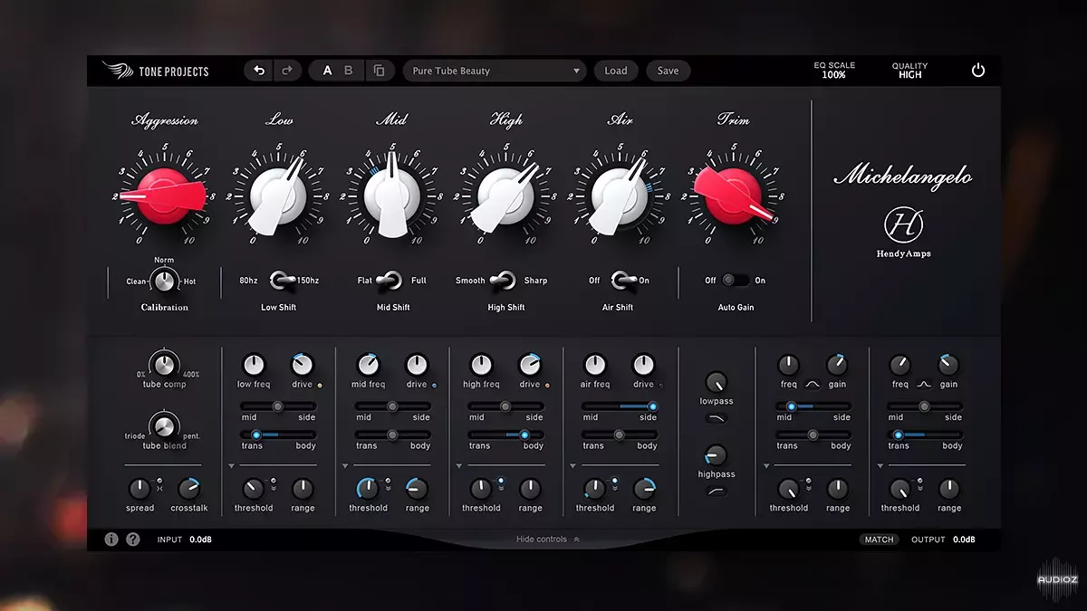 硬件模拟均衡器 | Tone Projects Michelangelo v1.0.3r1 WIN版-VST云