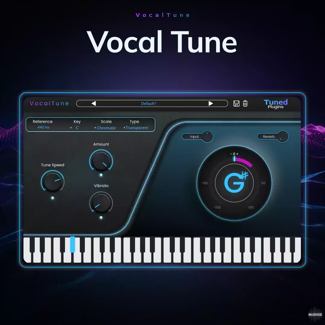 人声自动修音插件 | Tuned Plugins Vocal Tune v1.0.64 WIN版-VST云