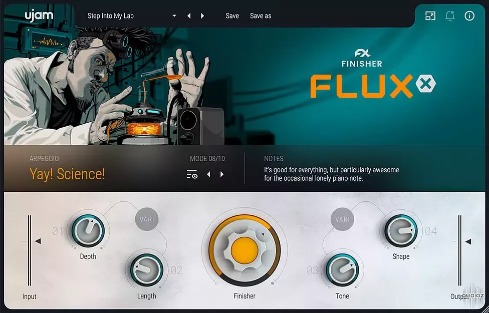 多效果链集成插件 | UJAM Finisher FLUXX v1.4.0 WIN版-VST云