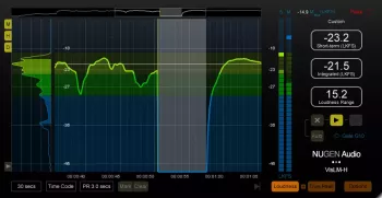 响度电平表 | NUGEN Audio VisLM v2.11.0.0 WIN版-VST云