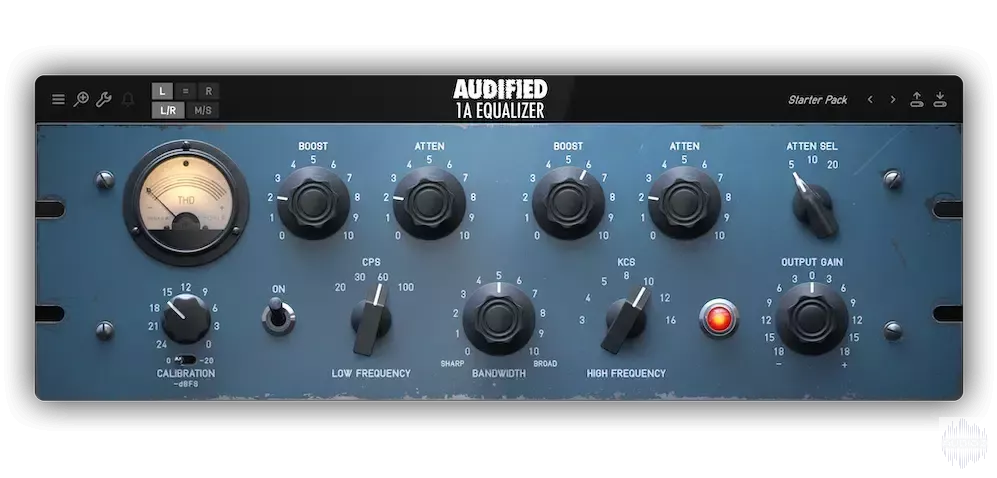 硬件模拟均衡器 | Audified 1A Equalizer v1.0.0 WIN版-VST云