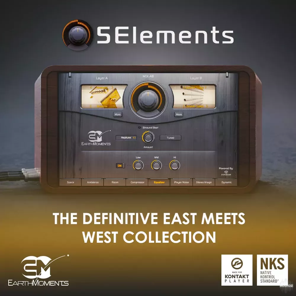 古印度乐器音色库 | EarthMoments 5Elements KONTAKT-VST云