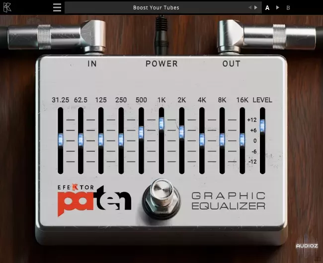 轻量图形均衡器 | Kuassa Efektor PAten Graphic Equalizer v1.0.0 WIN版-VST云