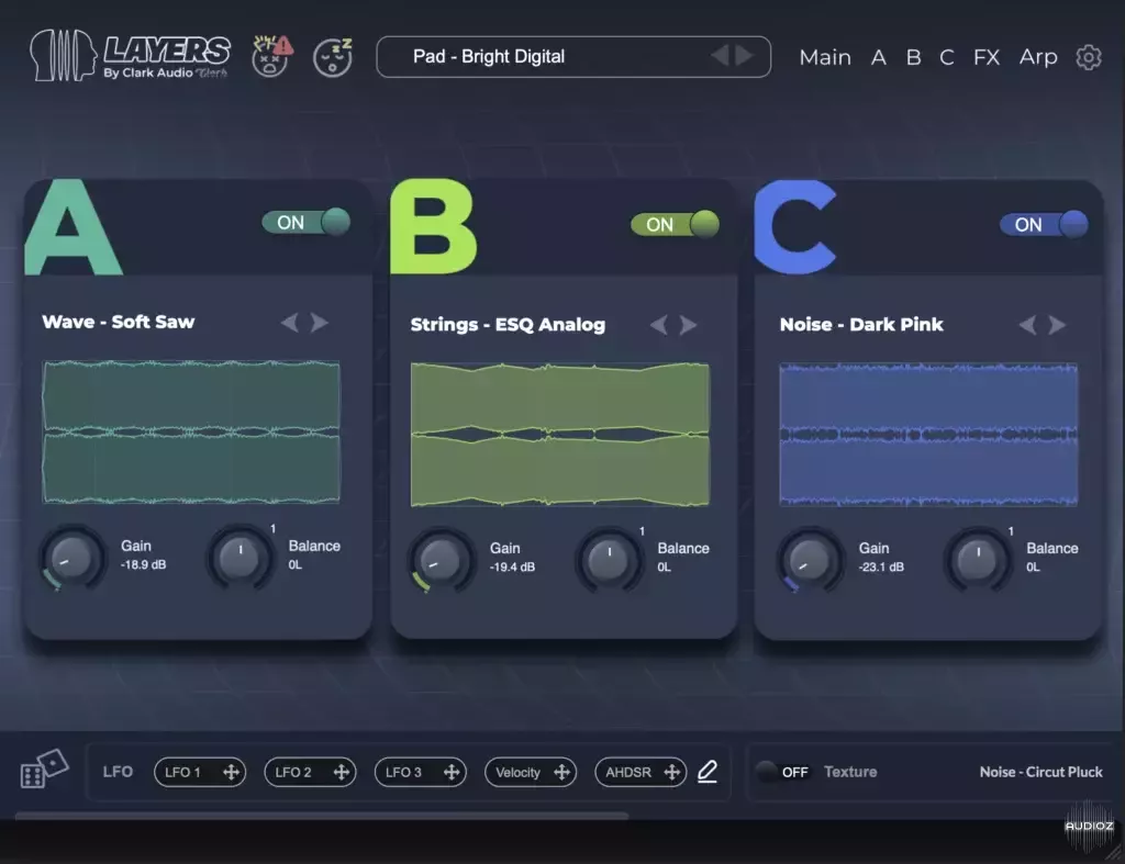 综合音色采样插件 | Clark Audio Layers Pro v1.0 WIN&MAC U2B-VST云