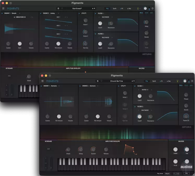 Arturia专业合成器 | Arturia Pigments v5.0.3 WIN&MAC U2B-VST云